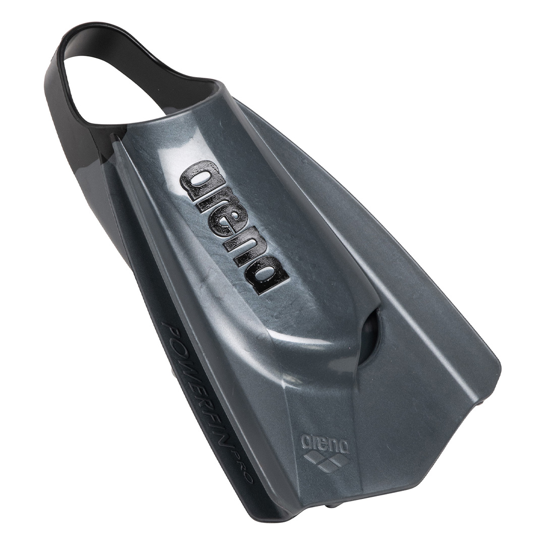 Powerfin Pro II Short Training Swimming Fins Unisex Adult Bl